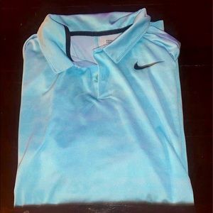 Nike Golf Light Blue Large Polo Men’s